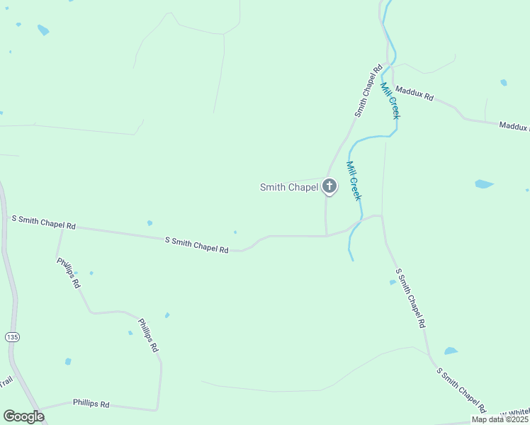 map of restaurants, bars, coffee shops, grocery stores, and more near 7725 Smith Chapel Road in Cookeville