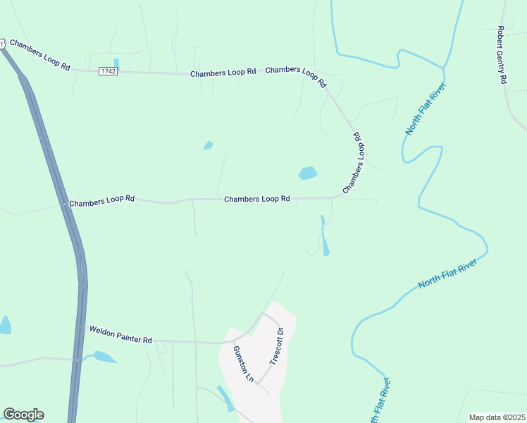 map of restaurants, bars, coffee shops, grocery stores, and more near 1819 Chambers Loop Road in Timberlake