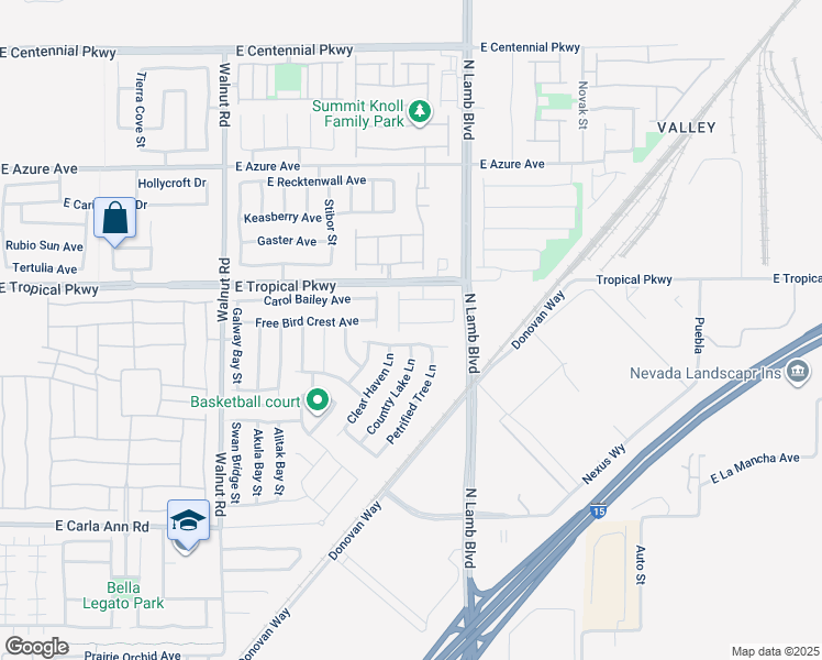map of restaurants, bars, coffee shops, grocery stores, and more near 4209 Zilker Park Avenue in North Las Vegas