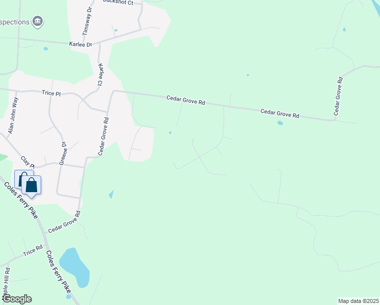 map of restaurants, bars, coffee shops, grocery stores, and more near 804 Jonathan Drive in Lebanon