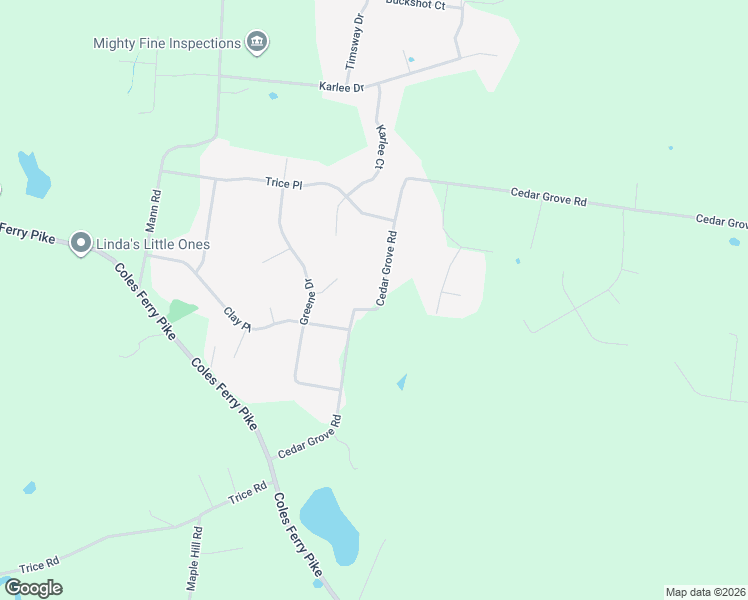 map of restaurants, bars, coffee shops, grocery stores, and more near 706 Deer Ridge Lane in Lebanon