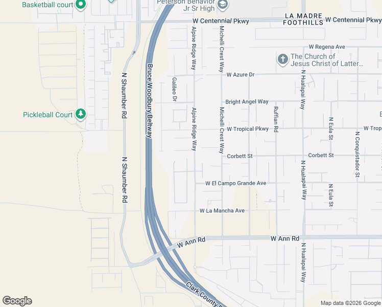 map of restaurants, bars, coffee shops, grocery stores, and more near 10405 West Irish Cliffs Court in Las Vegas
