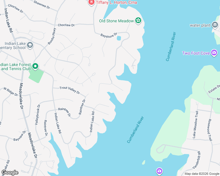 map of restaurants, bars, coffee shops, grocery stores, and more near 401 Bayshore Drive in Hendersonville