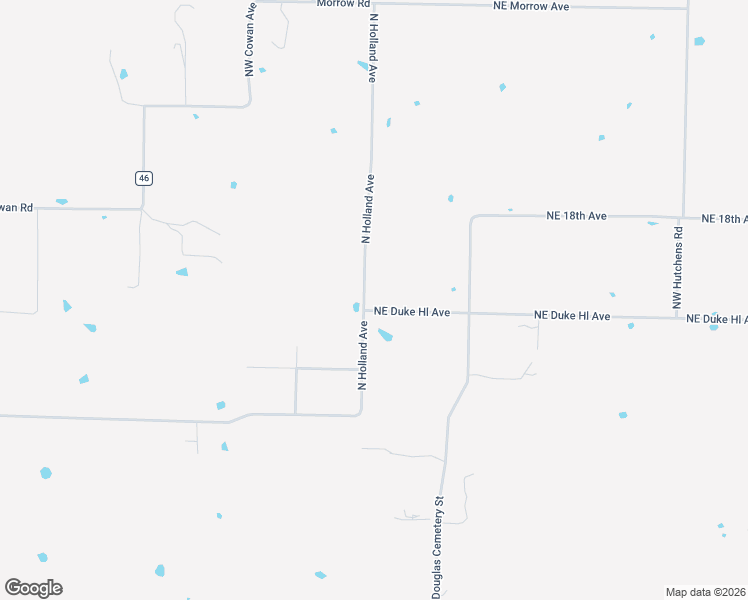 map of restaurants, bars, coffee shops, grocery stores, and more near 11501-11611 North Holland Avenue in Gentry