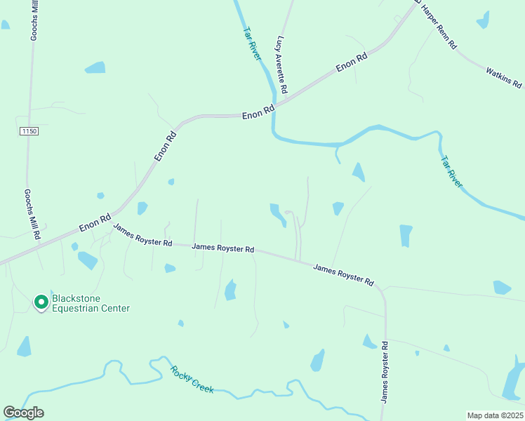 map of restaurants, bars, coffee shops, grocery stores, and more near 4658 James Royster Road in Oxford