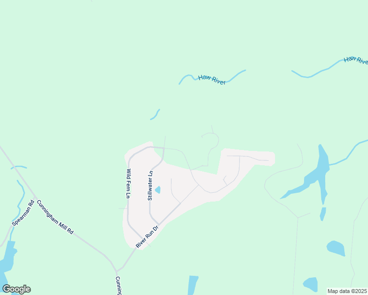 map of restaurants, bars, coffee shops, grocery stores, and more near 427 Wild Fern Lane in Reidsville