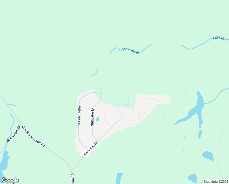 map of restaurants, bars, coffee shops, grocery stores, and more near 427 Wild Fern Lane in Reidsville
