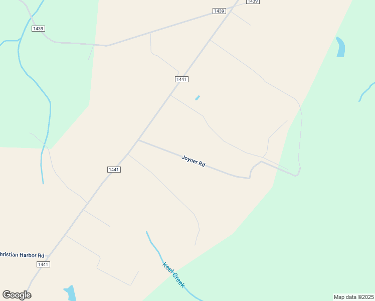 map of restaurants, bars, coffee shops, grocery stores, and more near Joyner Road in Hertford County