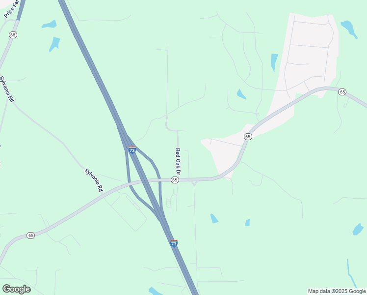 map of restaurants, bars, coffee shops, grocery stores, and more near 178 Classic Lane in Stokesdale