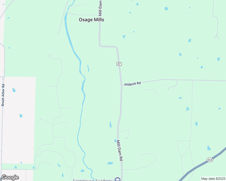 map of restaurants, bars, coffee shops, grocery stores, and more near 11291 Mill Dam Road in Bentonville