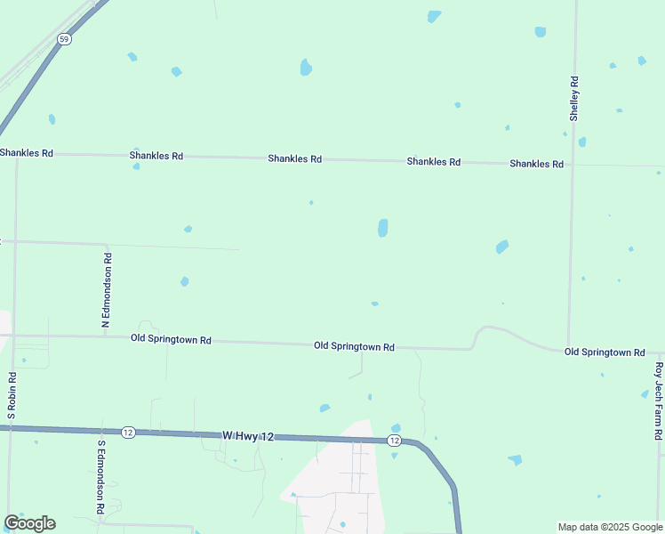map of restaurants, bars, coffee shops, grocery stores, and more near 19162 Old Springtown Road in Gentry