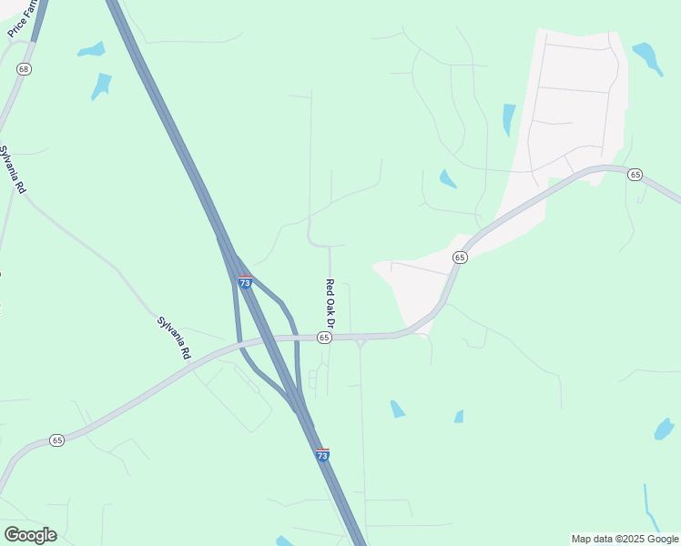 map of restaurants, bars, coffee shops, grocery stores, and more near 178 Classic Lane in Stokesdale