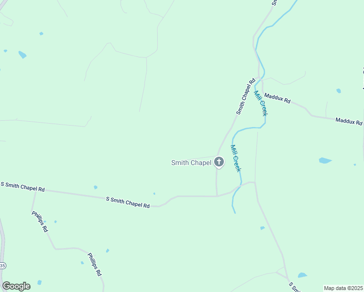 map of restaurants, bars, coffee shops, grocery stores, and more near 7580 Smith Chapel Road in Cookeville