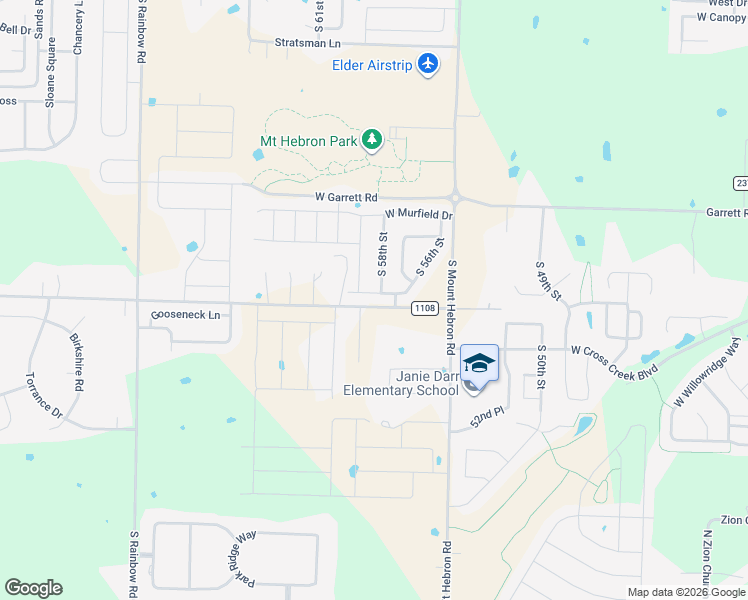 map of restaurants, bars, coffee shops, grocery stores, and more near 5802 West Red Maple Drive in Rogers