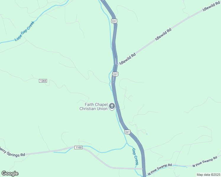 map of restaurants, bars, coffee shops, grocery stores, and more near 105 Deep Gap Estates Drive in Fleetwood