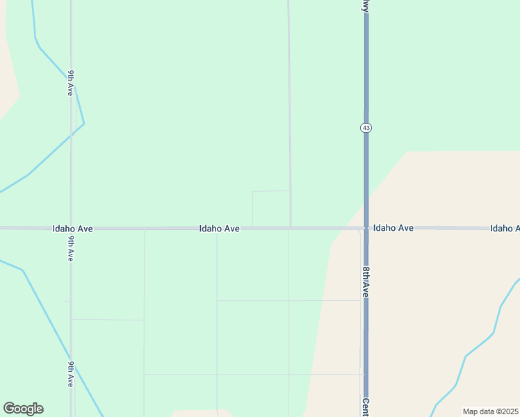 map of restaurants, bars, coffee shops, grocery stores, and more near 8318 Idaho Avenue in Hanford