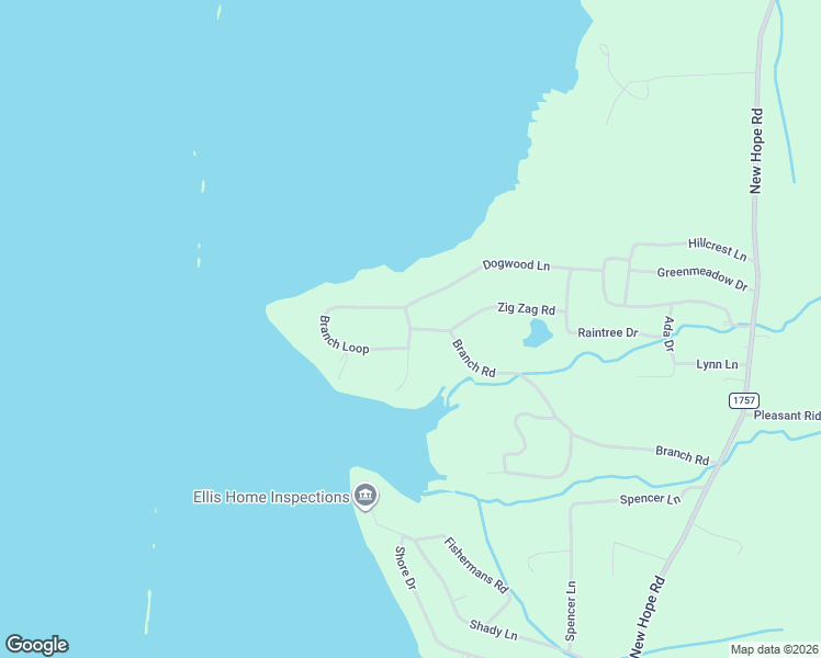 map of restaurants, bars, coffee shops, grocery stores, and more near 800 Branch Road in Big Sandy