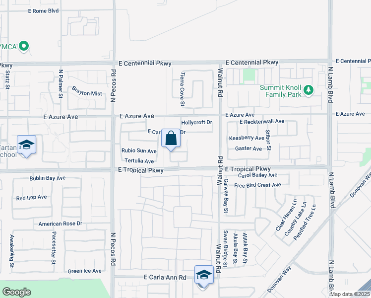 map of restaurants, bars, coffee shops, grocery stores, and more near 6032 Salsbury Cove Drive in North Las Vegas