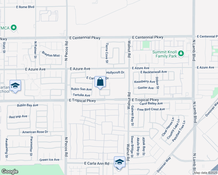 map of restaurants, bars, coffee shops, grocery stores, and more near 6032 Salsbury Cove Drive in North Las Vegas