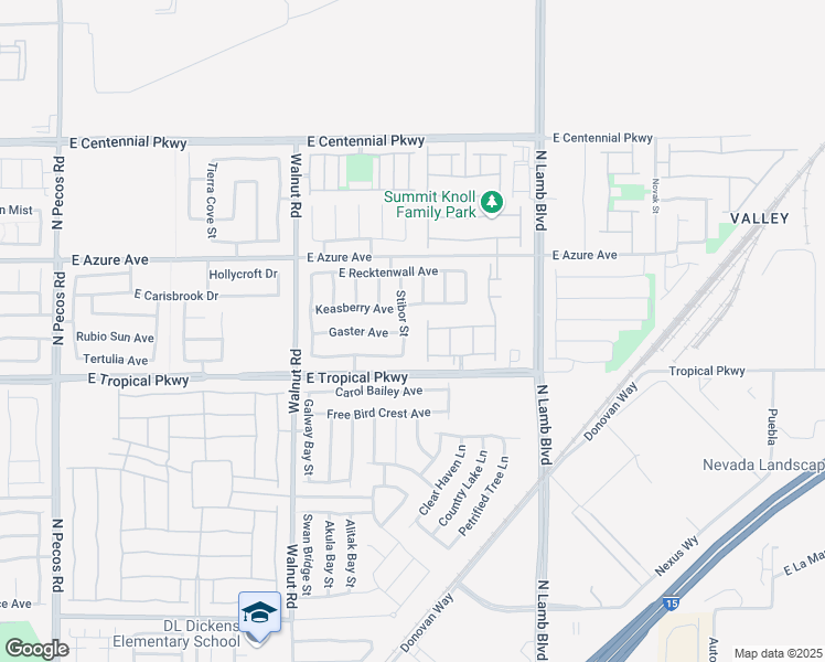 map of restaurants, bars, coffee shops, grocery stores, and more near 6024 Stibor Street in North Las Vegas
