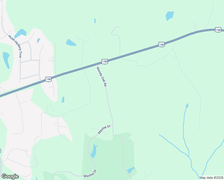 map of restaurants, bars, coffee shops, grocery stores, and more near 251 Wendy Oak Road in Reidsville