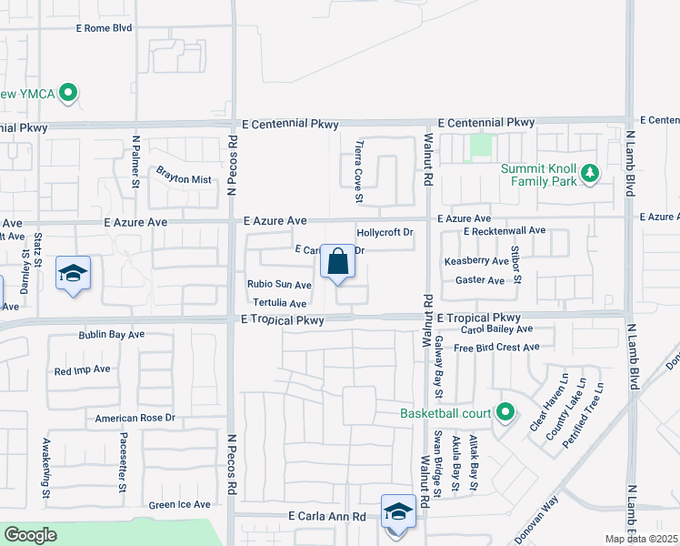 map of restaurants, bars, coffee shops, grocery stores, and more near 3721 Gretchen Court in North Las Vegas
