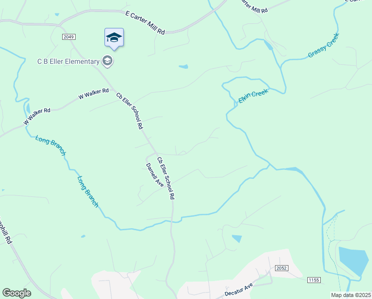 map of restaurants, bars, coffee shops, grocery stores, and more near 239 L and L Road in Elkin