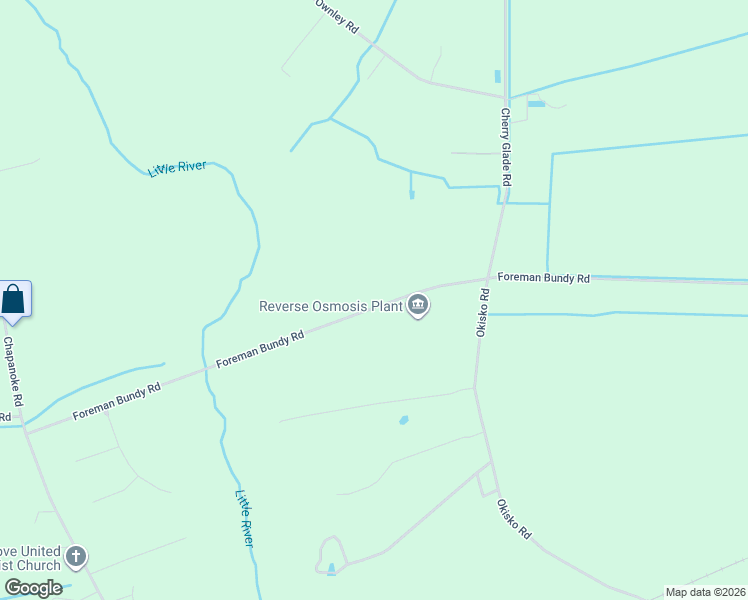 map of restaurants, bars, coffee shops, grocery stores, and more near 581 Foreman Bundy Road in Elizabeth City