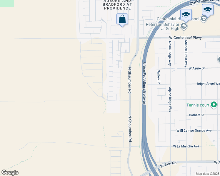 map of restaurants, bars, coffee shops, grocery stores, and more near 10777 Ditchburn Court in Las Vegas
