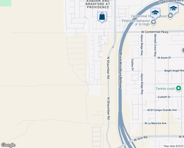 map of restaurants, bars, coffee shops, grocery stores, and more near 10775 Ditchburn Court in Las Vegas