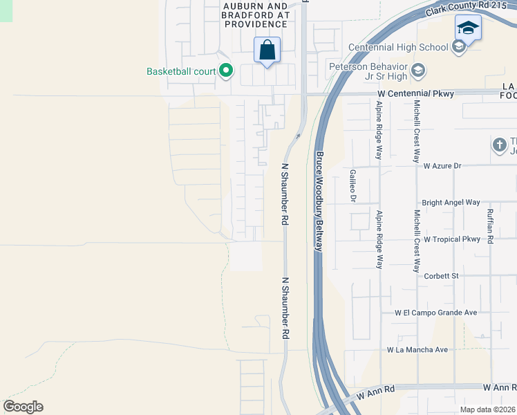 map of restaurants, bars, coffee shops, grocery stores, and more near 10718 Norfolk View Court in Las Vegas