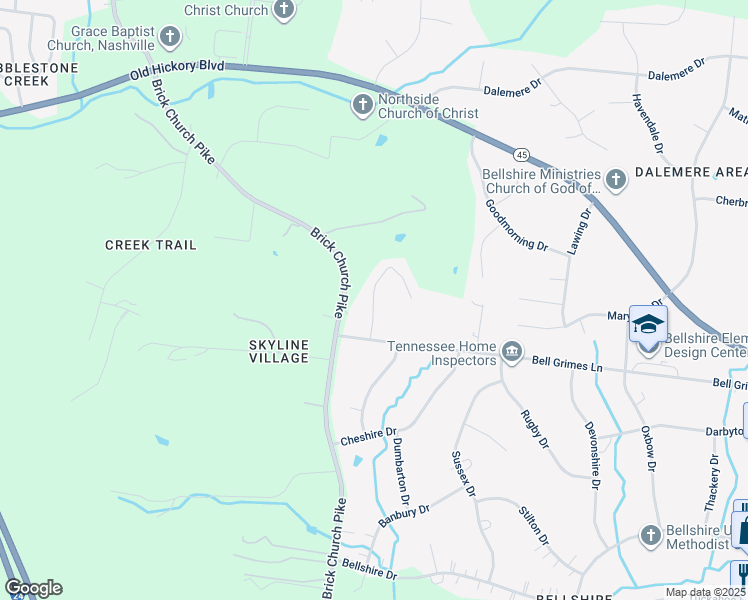 map of restaurants, bars, coffee shops, grocery stores, and more near 1528 Constitution Avenue in Nashville