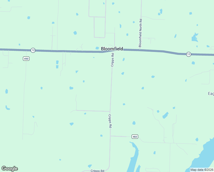 map of restaurants, bars, coffee shops, grocery stores, and more near 11419 Cripps Road in Gentry