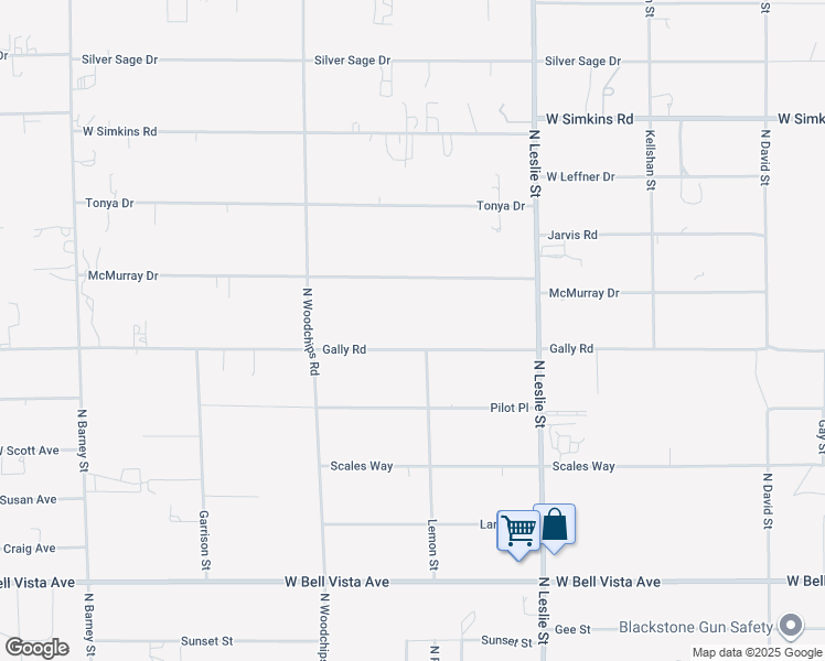 map of restaurants, bars, coffee shops, grocery stores, and more near 2270 Gally Rd in Pahrump