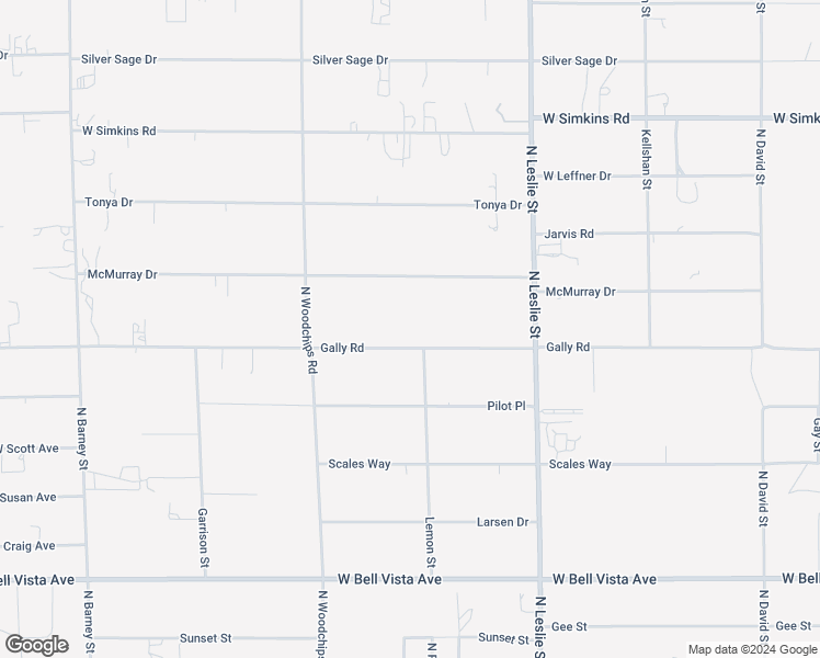 map of restaurants, bars, coffee shops, grocery stores, and more near 2270 Gally Road in Pahrump