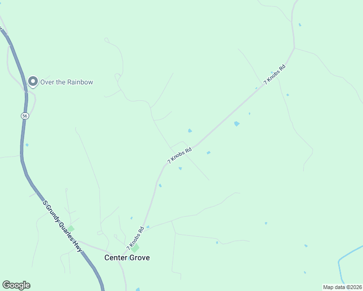 map of restaurants, bars, coffee shops, grocery stores, and more near 419-431 7 Knobs Rd in Gainesboro