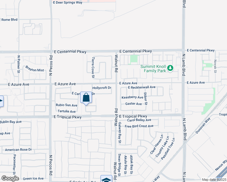 map of restaurants, bars, coffee shops, grocery stores, and more near 6132 Withrow Downs Street in North Las Vegas