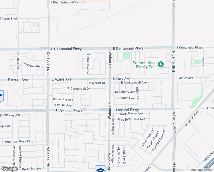 map of restaurants, bars, coffee shops, grocery stores, and more near 6132 Withrow Downs Street in North Las Vegas
