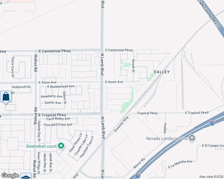 map of restaurants, bars, coffee shops, grocery stores, and more near 4333 Laguna Garden Avenue in Las Vegas