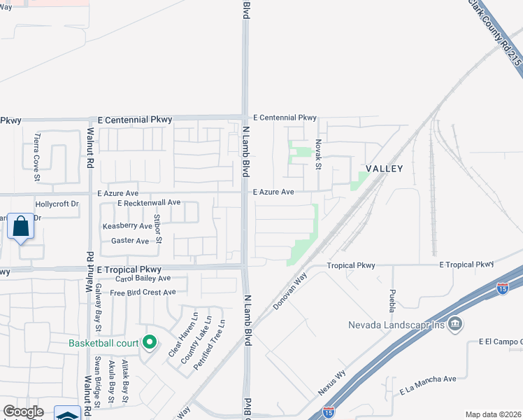 map of restaurants, bars, coffee shops, grocery stores, and more near 4333 Laguna Garden Avenue in Las Vegas