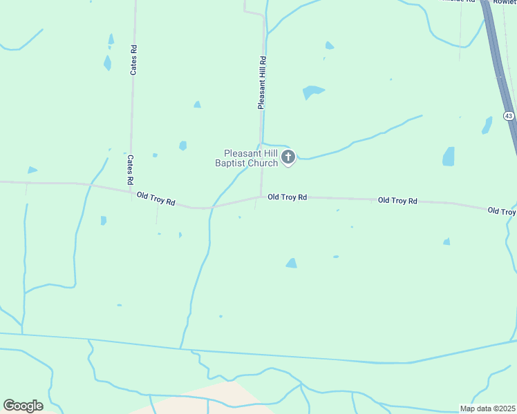 map of restaurants, bars, coffee shops, grocery stores, and more near 562 Old Troy Road in Martin