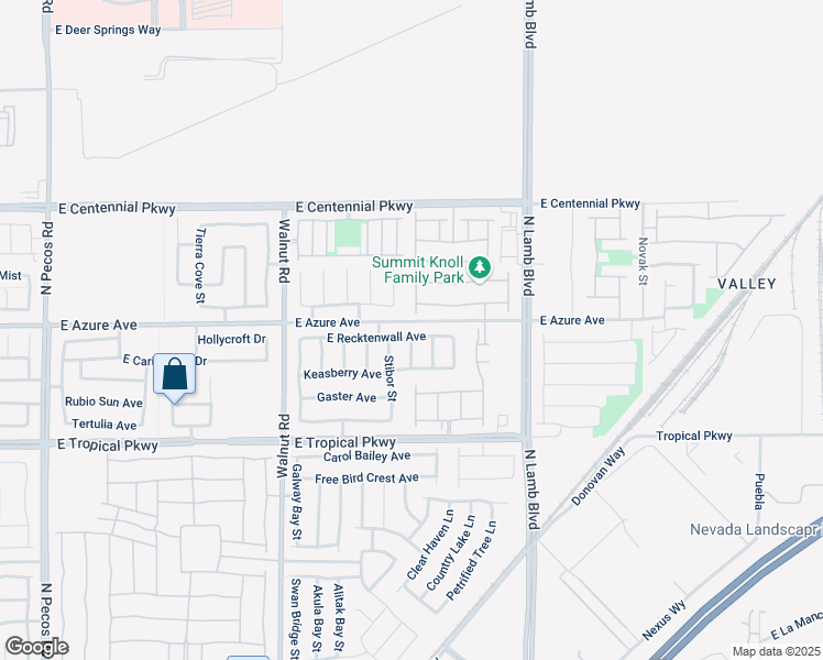 map of restaurants, bars, coffee shops, grocery stores, and more near 4108 East Recktenwall Avenue in North Las Vegas
