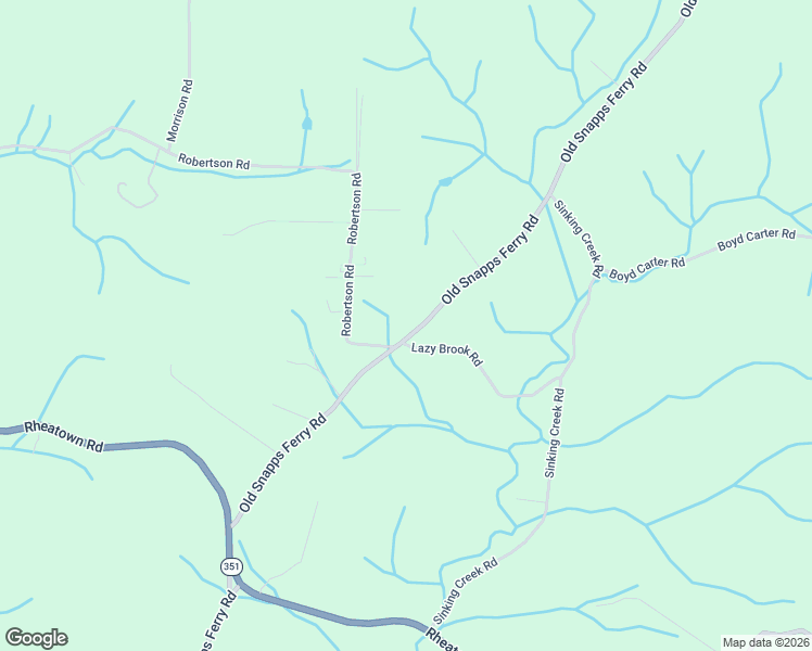 map of restaurants, bars, coffee shops, grocery stores, and more near 605 Old Snapps Ferry Road in Chuckey
