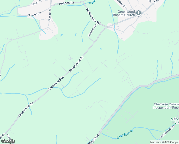 map of restaurants, bars, coffee shops, grocery stores, and more near 161 Young Road in Johnson City