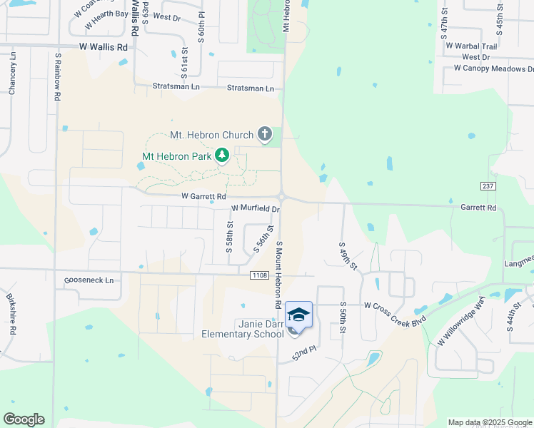 map of restaurants, bars, coffee shops, grocery stores, and more near 5602 West Murfield Drive in Cave Springs