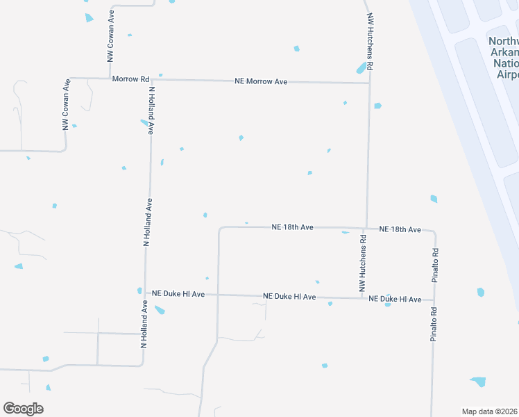 map of restaurants, bars, coffee shops, grocery stores, and more near 11205 West Insco Road in Gentry