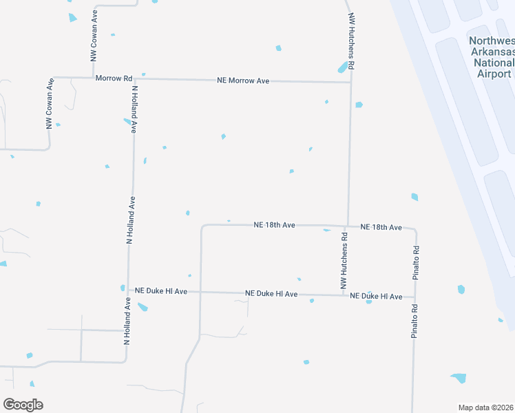 map of restaurants, bars, coffee shops, grocery stores, and more near 11205 West Insco Road in Gentry