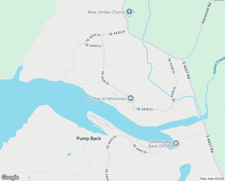 map of restaurants, bars, coffee shops, grocery stores, and more near 15 Saline Creek Drive in Salina