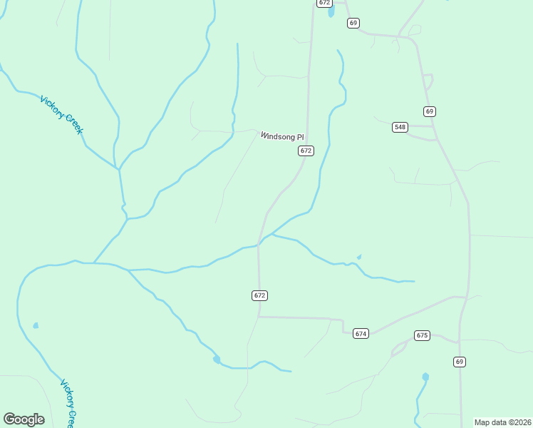 map of restaurants, bars, coffee shops, grocery stores, and more near County Road 672 in Baxter County