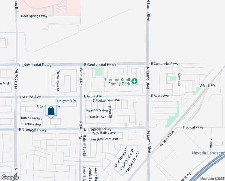 map of restaurants, bars, coffee shops, grocery stores, and more near 4108 East Recktenwall Avenue in North Las Vegas